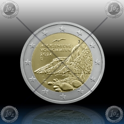 2 EVRO NEMČIJA 2024 "Mecklenburg-Vorpommern" UNC 2 EVRO NEMČIJA 2024 "Mecklenburg-Vorpommern" UNC